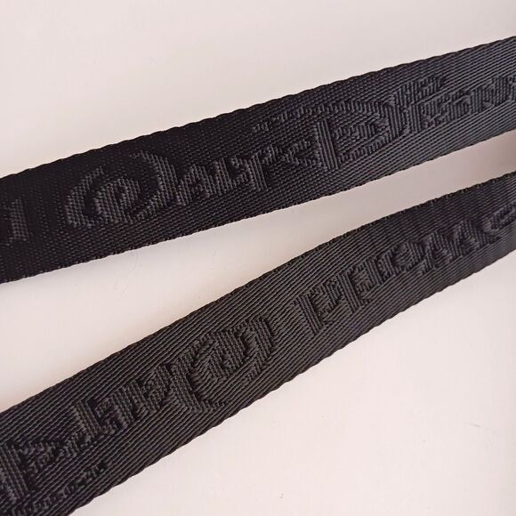 NEW Disney Parks Lg Nylon Crossbody Bag Multicolor Mickey Head Icon Blk Strap - Picture 3 of 11